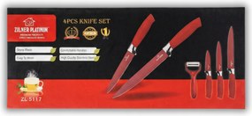 Konyhai kések hámozó szett 4x Zilner Platinum