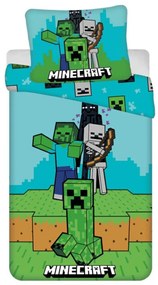 Disney Minecraft gyerek ágyneműhuzat 140x200cm+90x70cm Setino