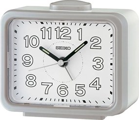 Fehér-szürke Ébresztőóra Seiko QHK061N Hangos Riasztás Csendes Mechanizmus