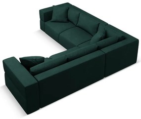 Zöld sarokkanapé (variálható) Esther – Milo Casa