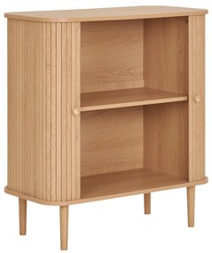 Nikko szekrény, 2 ajtó, natúr, 80x40x87 cm