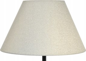 Lámpabúra Kúp E27 Krém Ezüst-Arany 15x31 H18 Andria