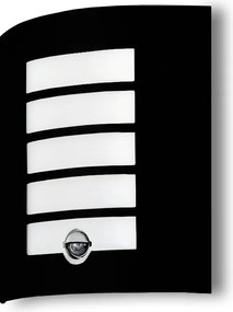 Kültéri fali lámpa mozgás- és szürkületérzékelővel E27 LED-hez