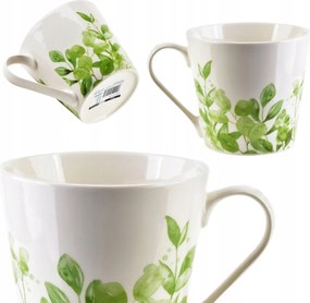 Bögre 400 ml Eddy Leaves étkészlet pohár tartály kerámia konyha