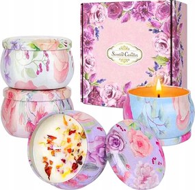 Beltet Szójagyertyák Természetes Ajándék Illatgyertyák