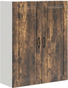 vidaXL Konyhaszekrény polcokkal Füstölt tölgy 80 x 31 x 100 cm Faanyag