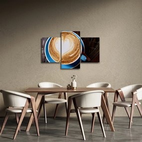 Kép - Latte Art (90x60 cm)
