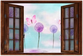 Poszterek 60x40 Varázslatos pillangók földje