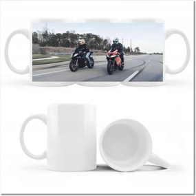 Fotó bögre Versenyző Motor Motorkerékpár