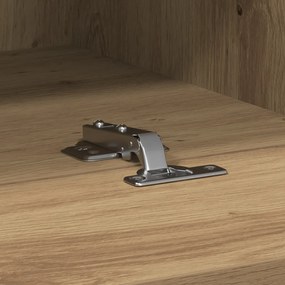 TV Fali Szekrény Artisan Tölgy 100x30x30 cm Mérnöki Fa