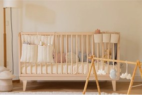 Zsebes tároló kiságyra 40 cm Benjamin Natural – Lorena Canals