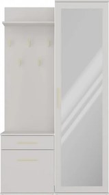 Duo előszobafal, 50x180x35 cm, kasmír