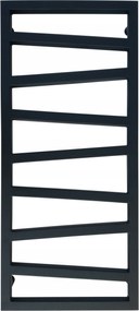 Dekoratív fürdőszobai radiátor Onix 95x44 fekete