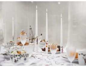 Hammershøi fehér karácsonyi kerámia gyertyatartó, magasság 16 cm - Kähler Design