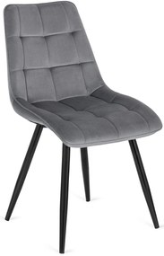 Szürke Bársony Étkezőszék RIO