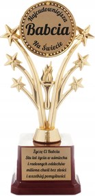 A vilĂĄg legcsodĂĄlatosabb nagymamĂĄja szobor 20 cm Nagymama napja