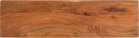 vidaXL tömör akácfa téglalap alakú asztallap 110x30x2,5 cm