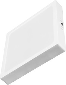 Panel Mennyezeti Led Plafon Falra szerelhető Négyzet Fehér 24W Nem Pislog CCD Lámpa