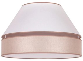 Duolla - Mennyezeti lámpa AVIGNON 1xE27/15W/230V á. 50 cm fehér/bézs