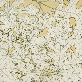 Flizelin tapéta Divatos 3D fali ragasztóval Falevelek 250x250 Ragasztó