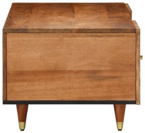 Tömör mangófa dohányzóasztal 100 x 54 x 40 cm