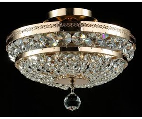 Maytoni DIA700-CL-03-G - Mennyezeti lámpa OTTILIA 3xE14/60W/230V