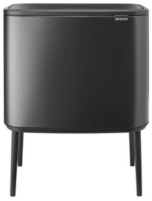 Sötétszürke acél érintésre nyíló szemetes 36 l Bo Touch Bin – Brabantia