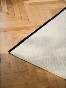 Bézs kézi szövésű gyapjú szőnyeg 170x240 cm Mavi – noo.ma