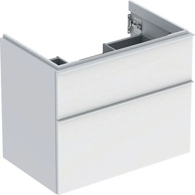 Geberit iCon szekrény 74x47.6x61.5 cm Függesztett, mosdó alatti fehér 502.304.01.3