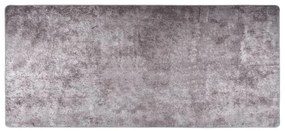 szürke csúszásmentes mosható szőnyeg 80 x 300 cm