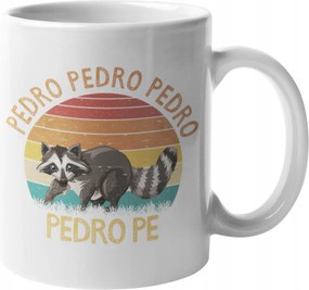 Nyomott Mintás Bögre Születésnapi Ajándék Pedro Pedro Mosómedve Mém Racoon