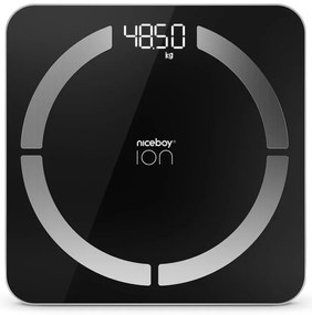 Niceboy ION SmartScale - Intelligens személyi mérleg 3xAAA fekete