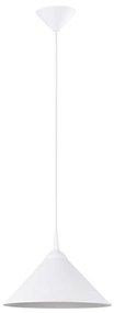 Sollux SL.1325 - Csillár zsinóron ZUMA 1xE27/15W/230V átm. 30 cm fehér