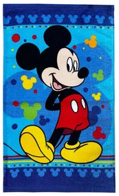 Disney Mickey Cheerful Pose kéztörlő, arctörlő, törölköző 30x50cm
