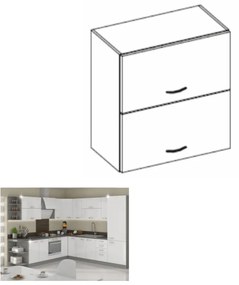 Felső konyhaszekrény 60 GU-72 Pleitton. 1014779