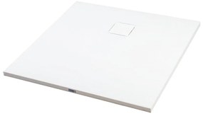 Cagliari White 90x90x2,6 cm szögletes, SMC zuhanytálca szifonnal