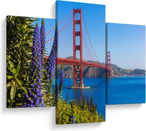 Kép - Golden Gate híd, San Francisco (90x60 cm)