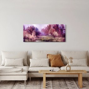 Kép - Őszi tájképfestés (120x50 cm)