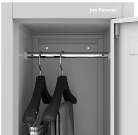 BHP munkaruhaszekrény szürke: BARTEK 1 Plus