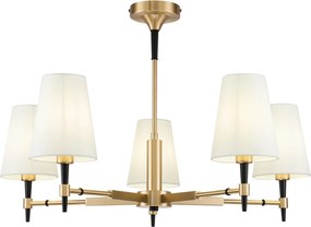 Maytoni klasszikus csillár zaragoza fehér sárgaréz myh001cl-05bs