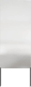 vidaXL Kertvédő vászon Ezüst 50 x 140 cm Rozsdamentes acél