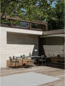 Fém kerti étkezőasztal 90x180 cm Yua – Blomus