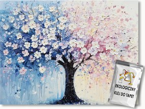 Fotótapéta Flizelina Természet Fa Virágok Tavasz 100x75 ragasztó