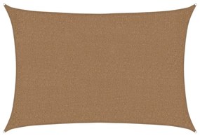 tópszínű HDPE napvitorla 160 g/m² 2 x 2,5 m