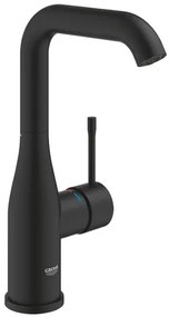 Mosdó csaptelep GROHE Essence leeresztőszelep nélkül phantom black 24177KF1