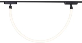 Sínrendszer 6 mennyezeti és 2 függőlámpa fekete 1 fázisú - Magnetic Marra Tautau