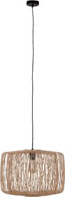 DIJK 55877-017 BAMBOO Többágú Függesztett Lámpa Bézs E27 IP20