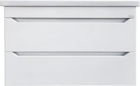 TMP SHARP 100 fali fürdőszobabútor - Isvea Sistema S mosdóval - 101 x 45,5cm