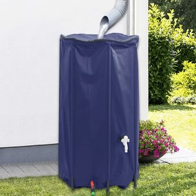 összecsukható PVC víztartály csappal 380 L