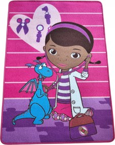 Gyerek szőnyeg 95x133cm, Plüss Doktorok (Klinika dla Pluszaków) csúszásmentes